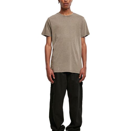 Acid washed round neck tee Thumbnail