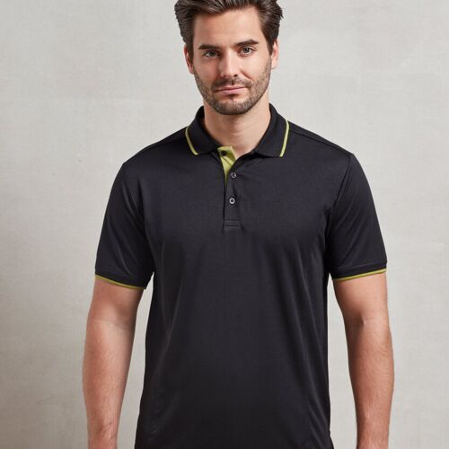 Contrast Coolchecker® polo Thumbnail