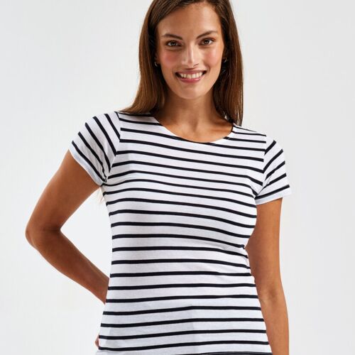 Women's Marinière coastal short sleeve tee Thumbnail