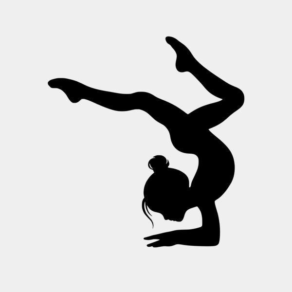 Gymnast Silhouette Thumbnail