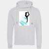 Cross neck hoodie Thumbnail